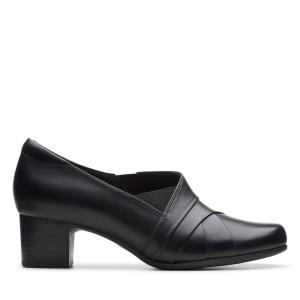Clarks Un Damson Adele Women's Heels Shoes Black | CLK863RHQ