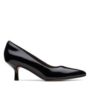 Clarks Violet 55 Rae Women's Heels Shoes Black | CLK403GVC