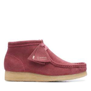 Clarks Wallabee Women's Casual Boots Rose | CLK079LZS